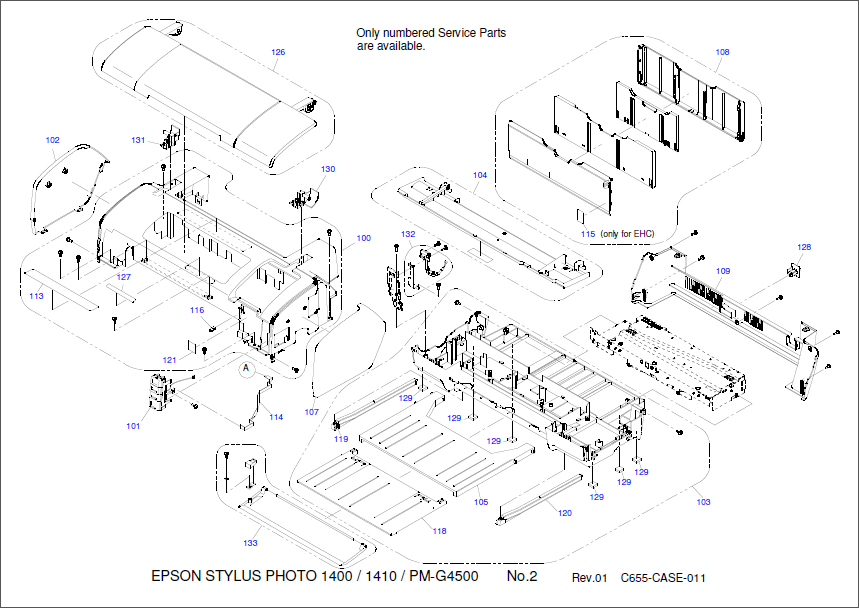 Epson Stylus Photo 1400 Parts Manual-2 Epson Stylus Photo 1400 Parts Manual-2
